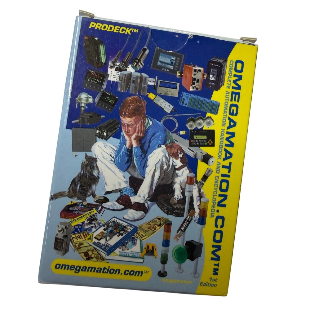 Omegamation.com Complete Automation Handbook and Encyclopedia 1st Edition Box